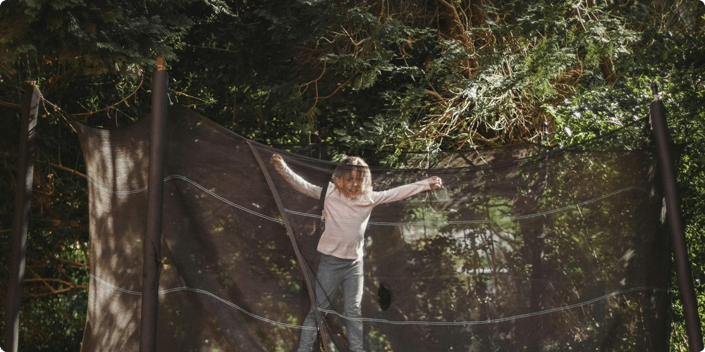 Les figures classiques au trampoline